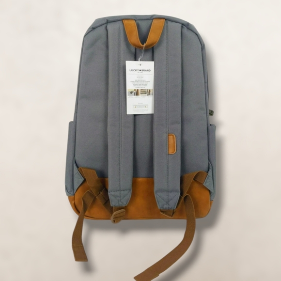 NWT Lucky Brand Grey Backpack - Picture 4 of 7